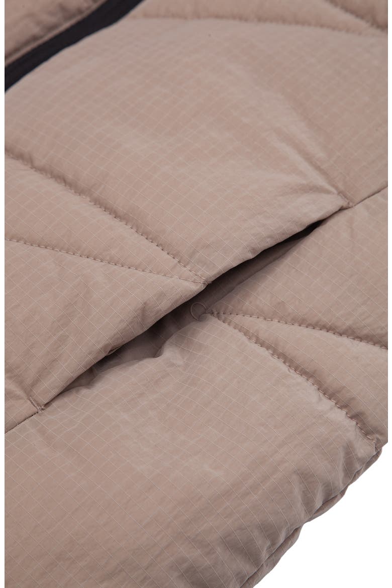 Kids' Quilted Puffer Vest, Alternate, color, STONE