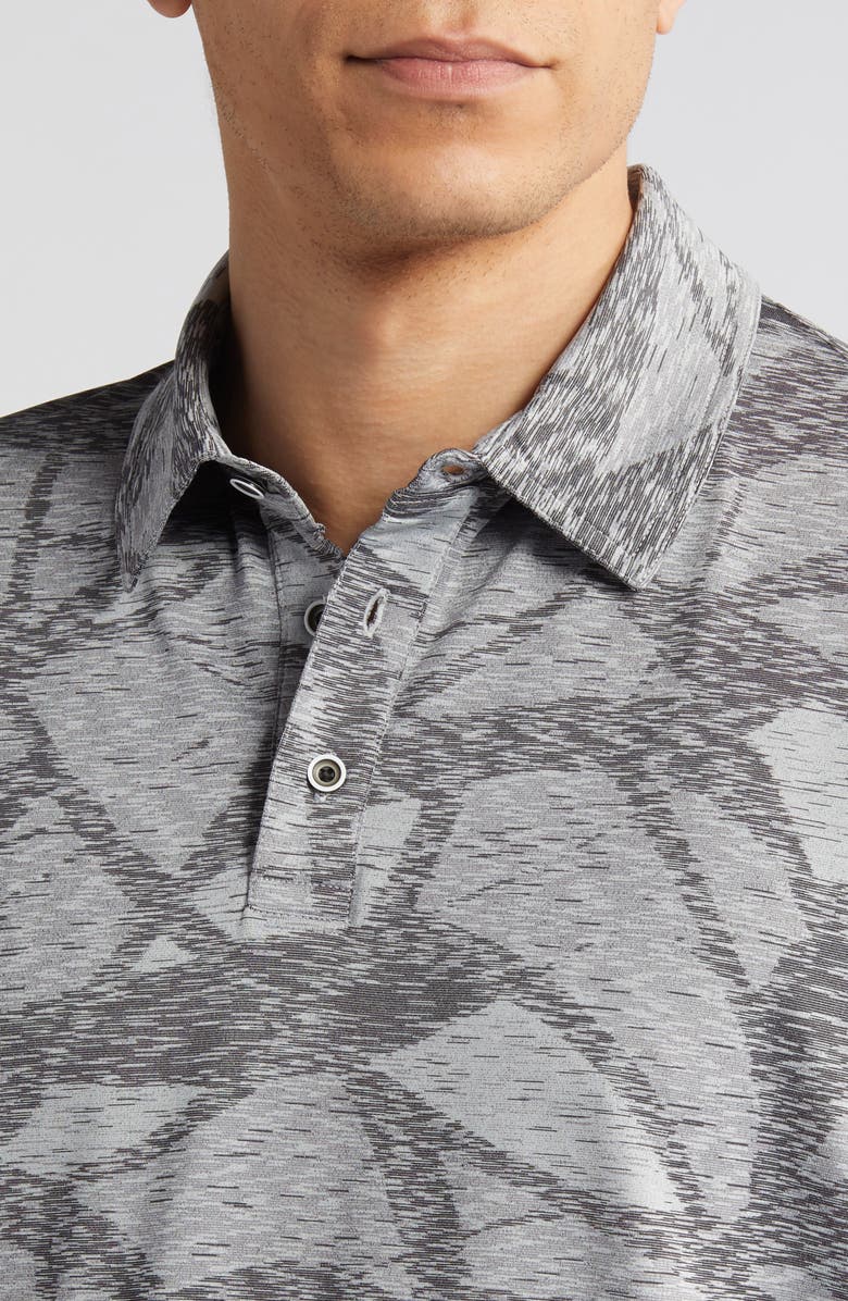 Johnston & Murphy XC4<sup>®</sup> Geo Print Performance Polo, Alternate, color,