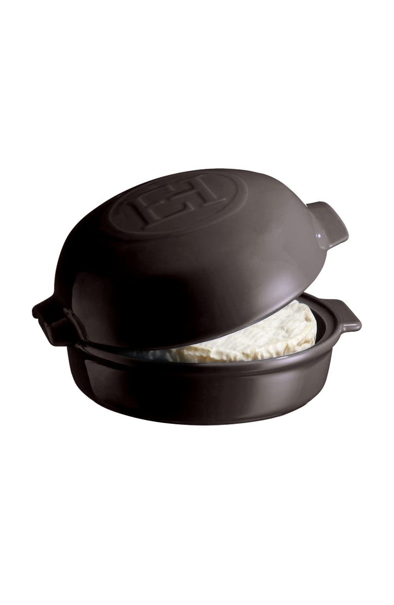 Emile Henry Cheese Baker, Alternate, color, Charcoal