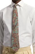 Ralph Lauren Purple Label Paisley Silk & Linen Tie