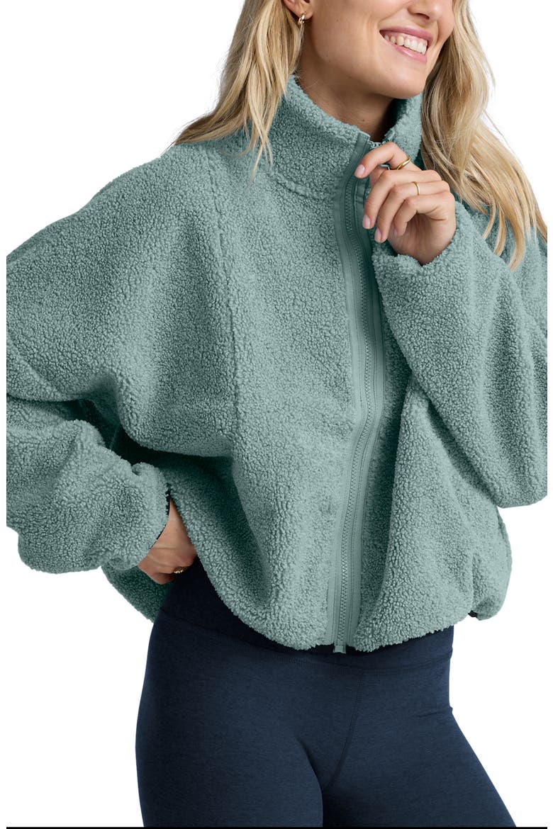 Unity Zip Jacket, Alternate, color, MISTY BLUE HEATHER