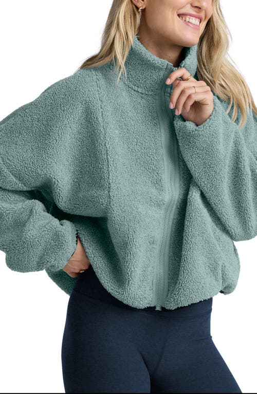 Beyond Yoga Unity Zip Jacket In Blue