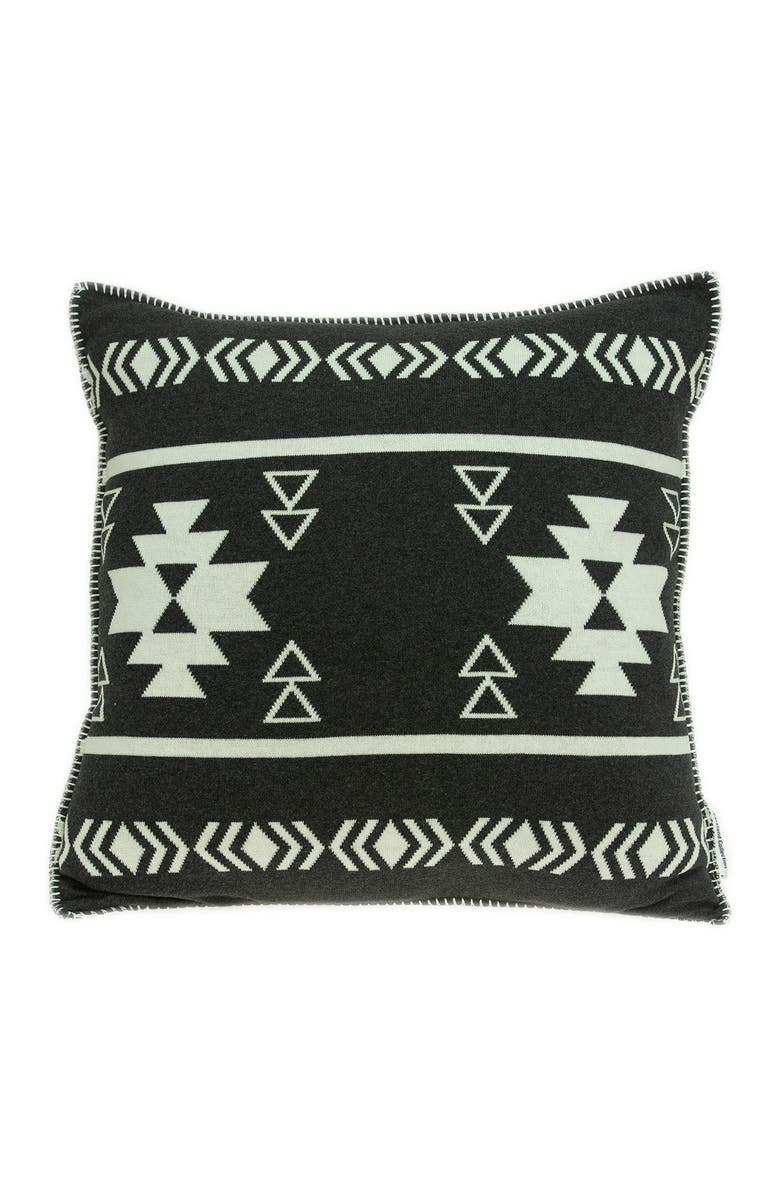 PARKLAND COLLECTION Sioux Southwest Pillow - 20" x 20" - Black, Alternate, color, Black