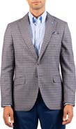 TailorByrd Gingham Textured Sport Coat