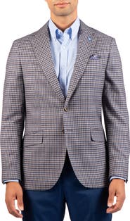 TailorByrd Gingham Textured Sport Coat