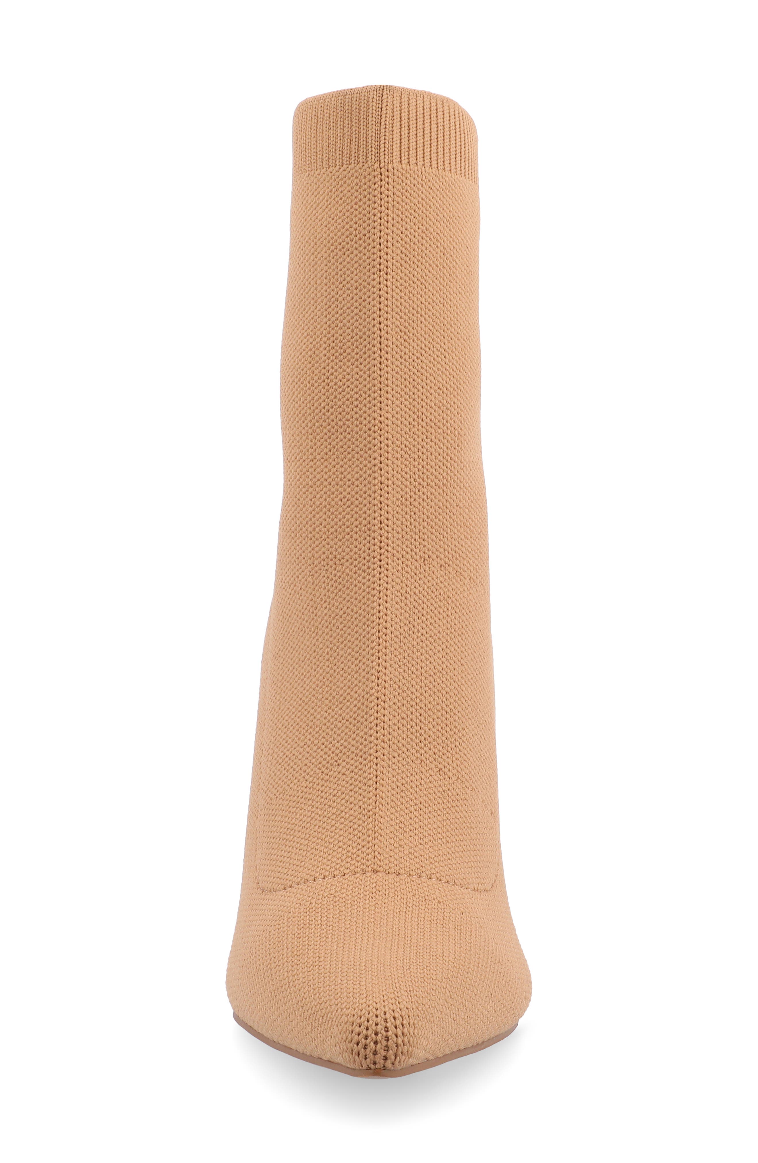 Journee Collection Noralinn Bootie, Alternate, color, Tan