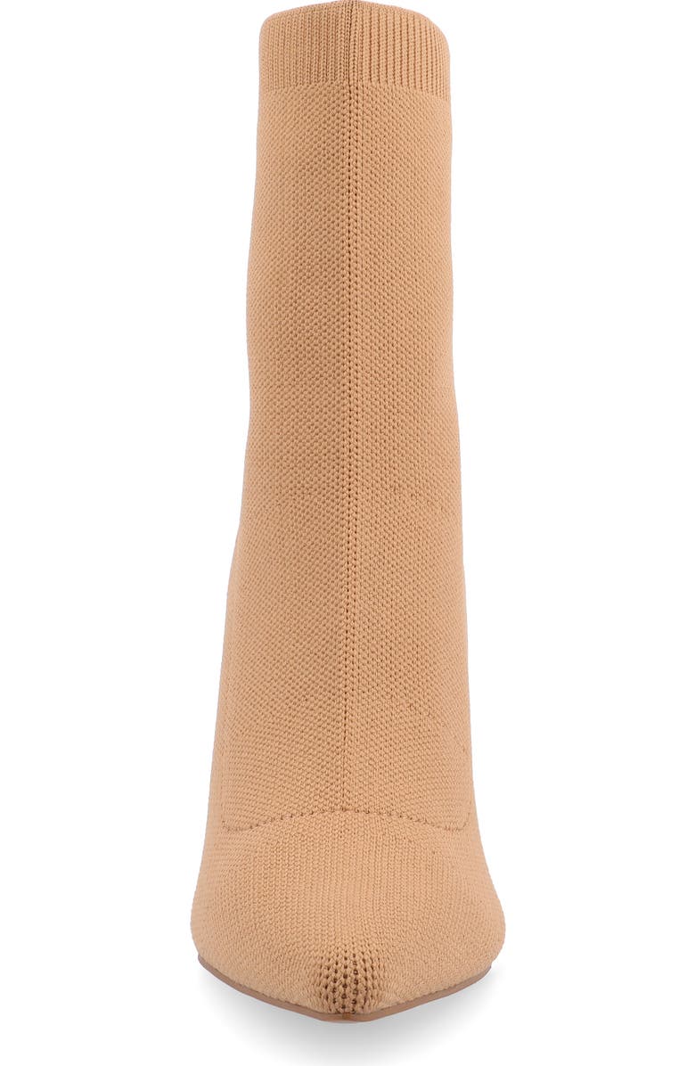 Journee Collection Noralinn Bootie, Alternate, color, Tan