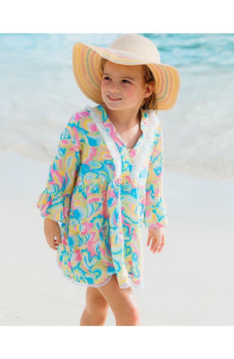 Kenny Flowers The St. Lucia - Girls Tunic Dress, Alternate, color, Multi