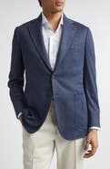 ISAIA Check Silk & Cotton Sport Coat