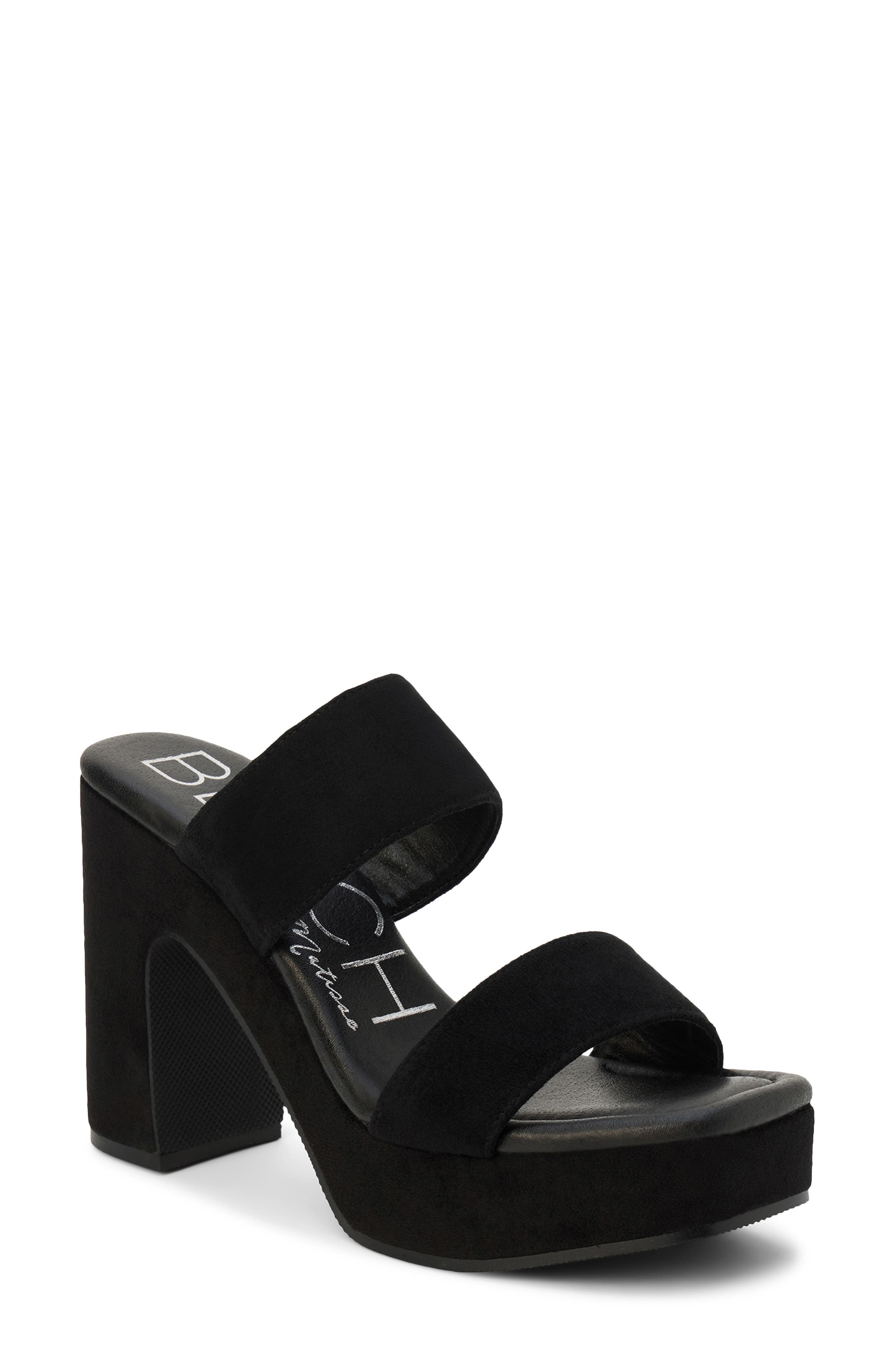 Coconuts by Matisse Gem Platform Sandal, Main, color, Ebony
