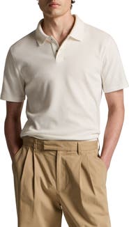 Vince Mesh Knit Polo