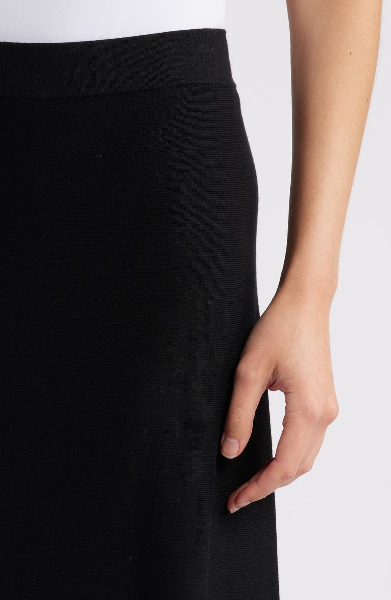 Masai Copenhagen Stina Ottoman Stitch A-Line Midi Skirt, Alternate, color,