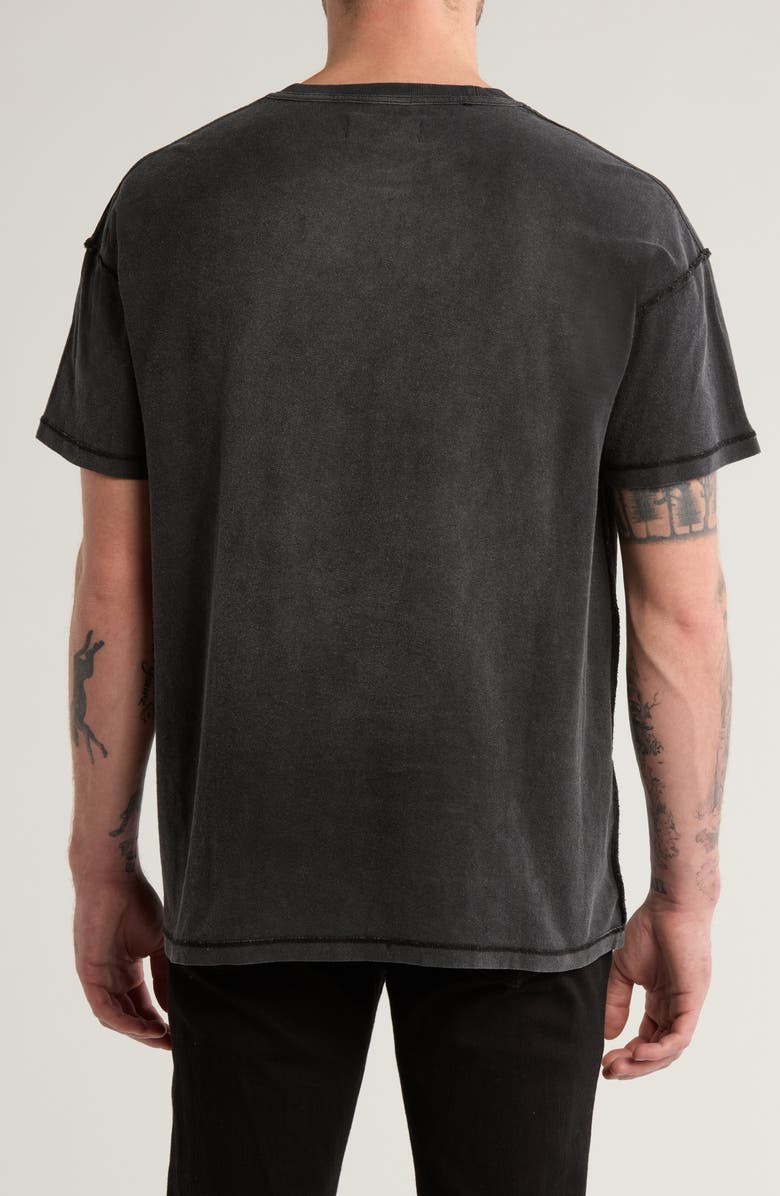 PURPLE BRAND Textured Inside Out Cotton Graphic T-Shirt, Alternate, color, 