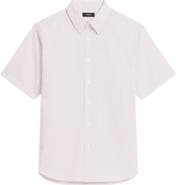 Theory Irving Short Sleeve Button-Up Shirt