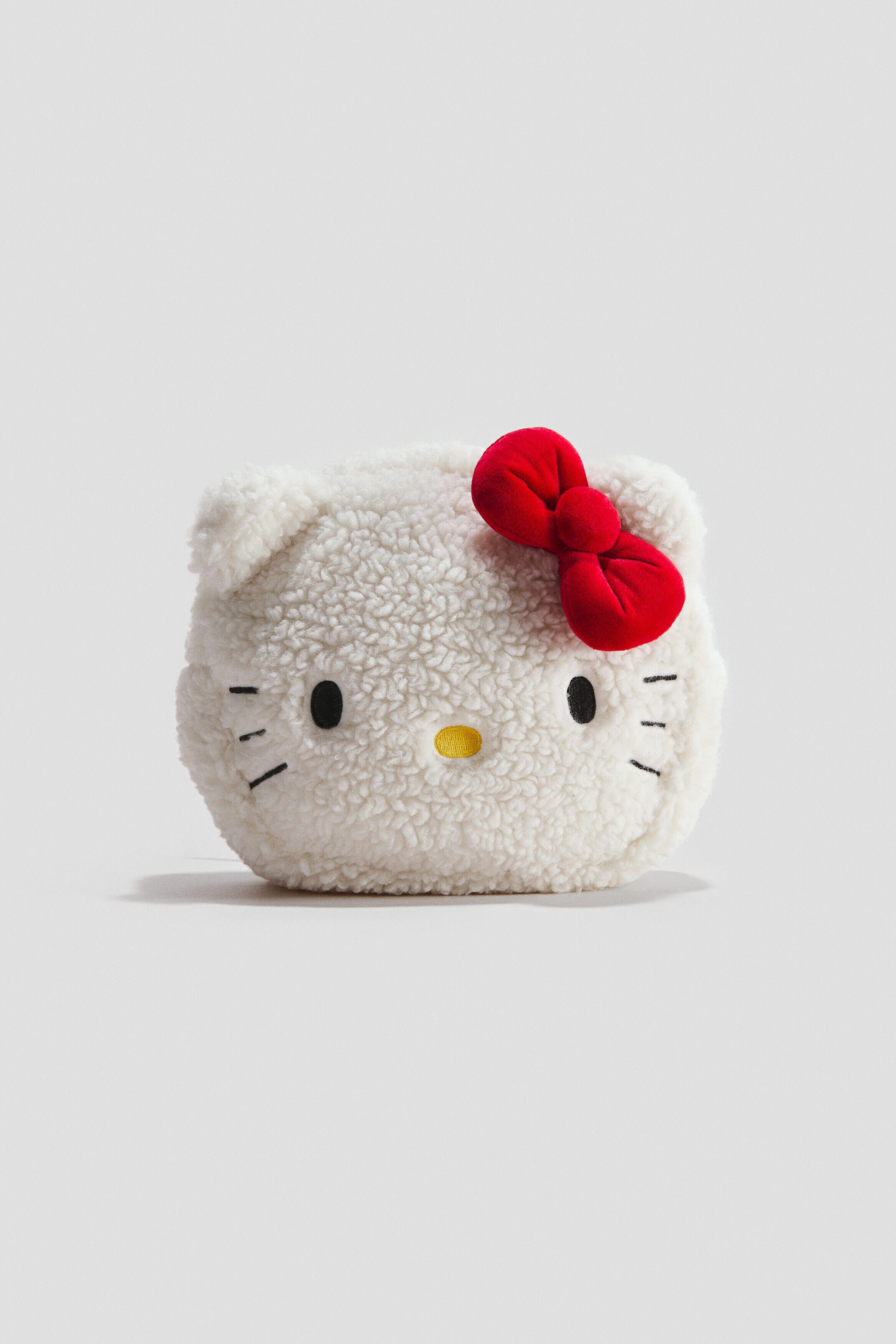 Fluffy Backpack, Main, color, White/Hello Kitty