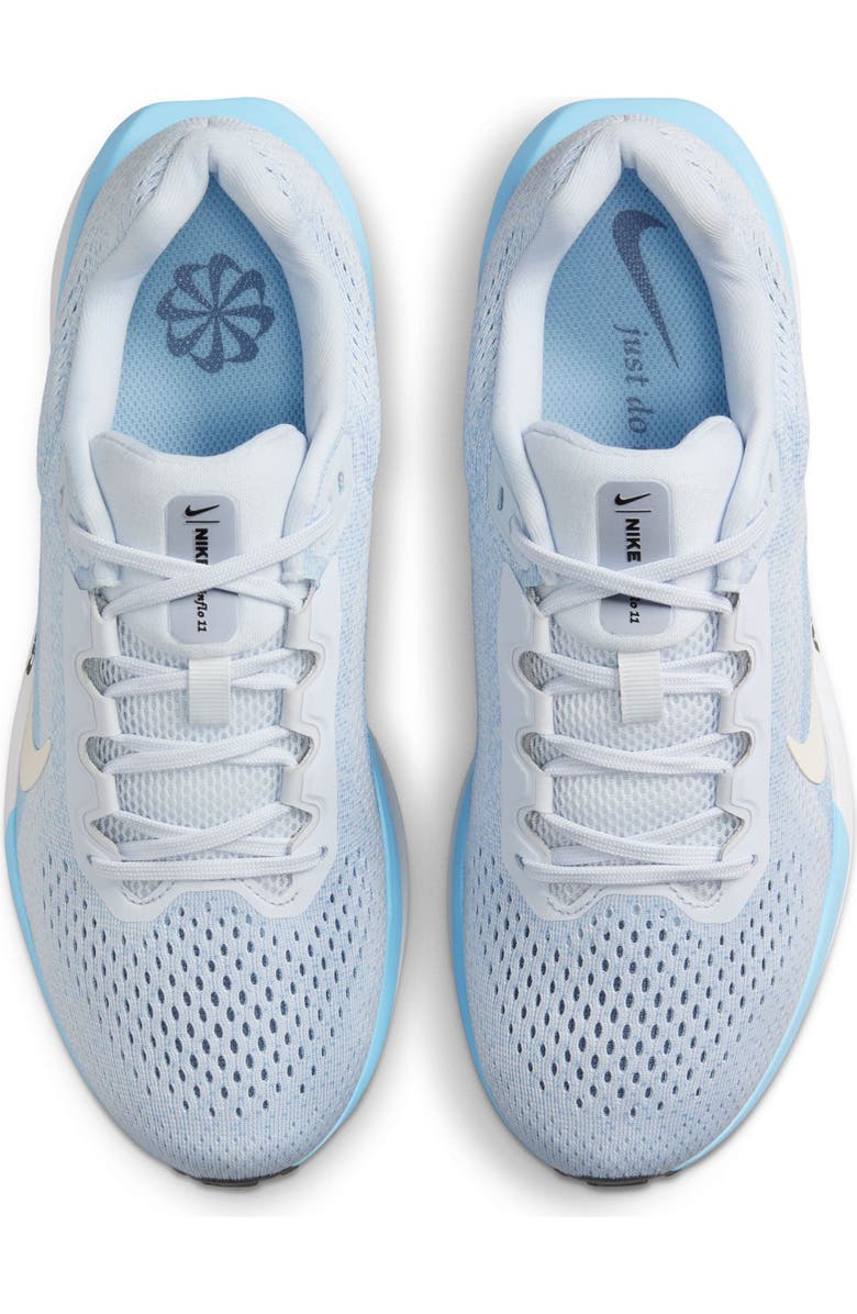 Nike Air Winflo 11 Running Shoe, Alternate, color, Grey/ Ivory/ Blue