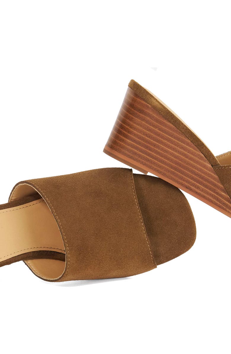 Dune London Kaydee Wedge Slide Sandal, Alternate, color,