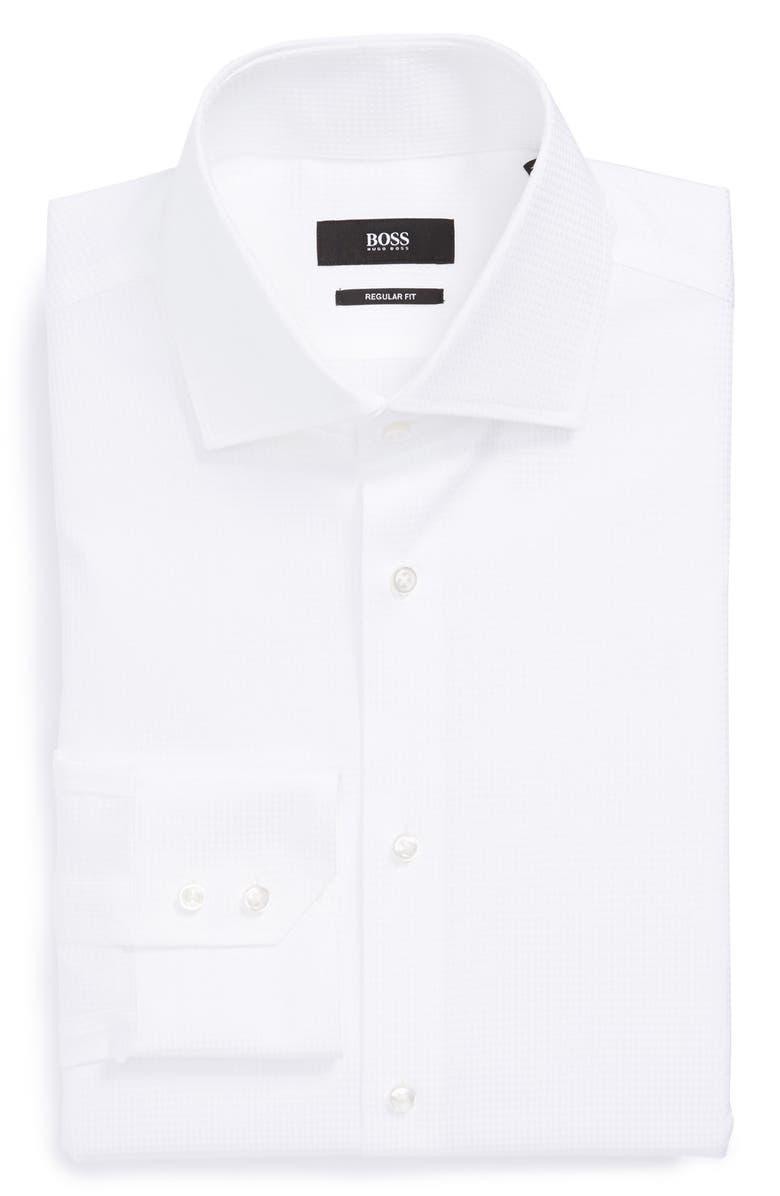 BOSS HUGO BOSS 'Gerald' WW Regular Fit Dress Shirt, Main, color, 