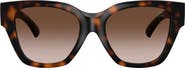 Burberry 53mm Gradient Square Sunglasses
