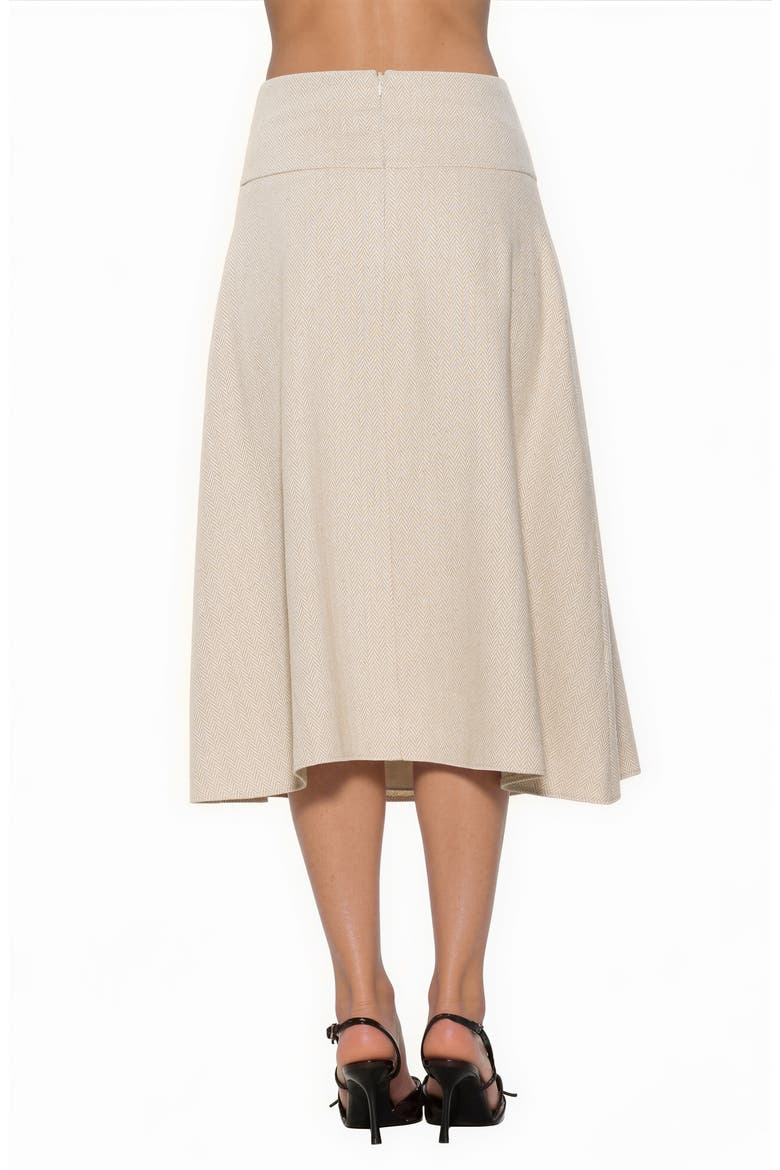 Jill Midi Skirt, Alternate, color, CAMEL