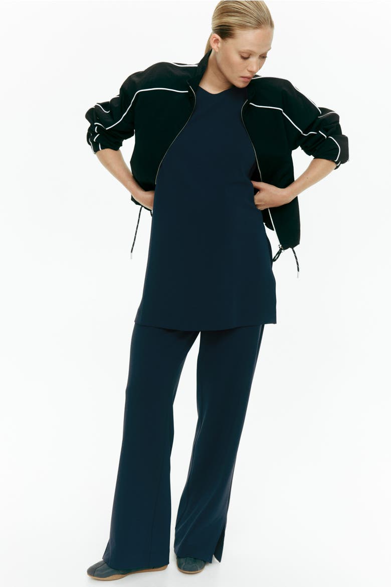 Mama 2-piece Jersey Set, Main, color, Navy blue