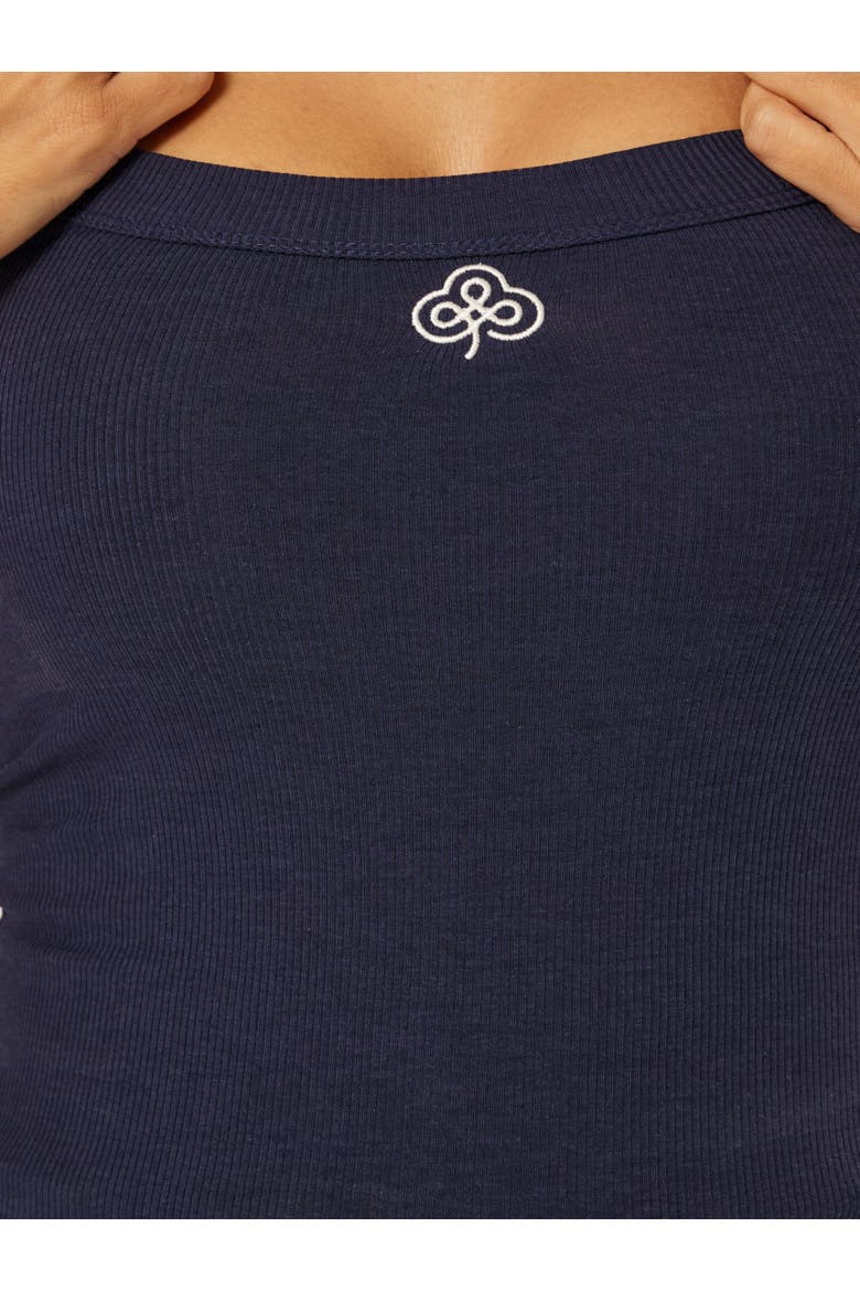 Essential Scoop Neck Tank Top, Alternate, color, Midnight