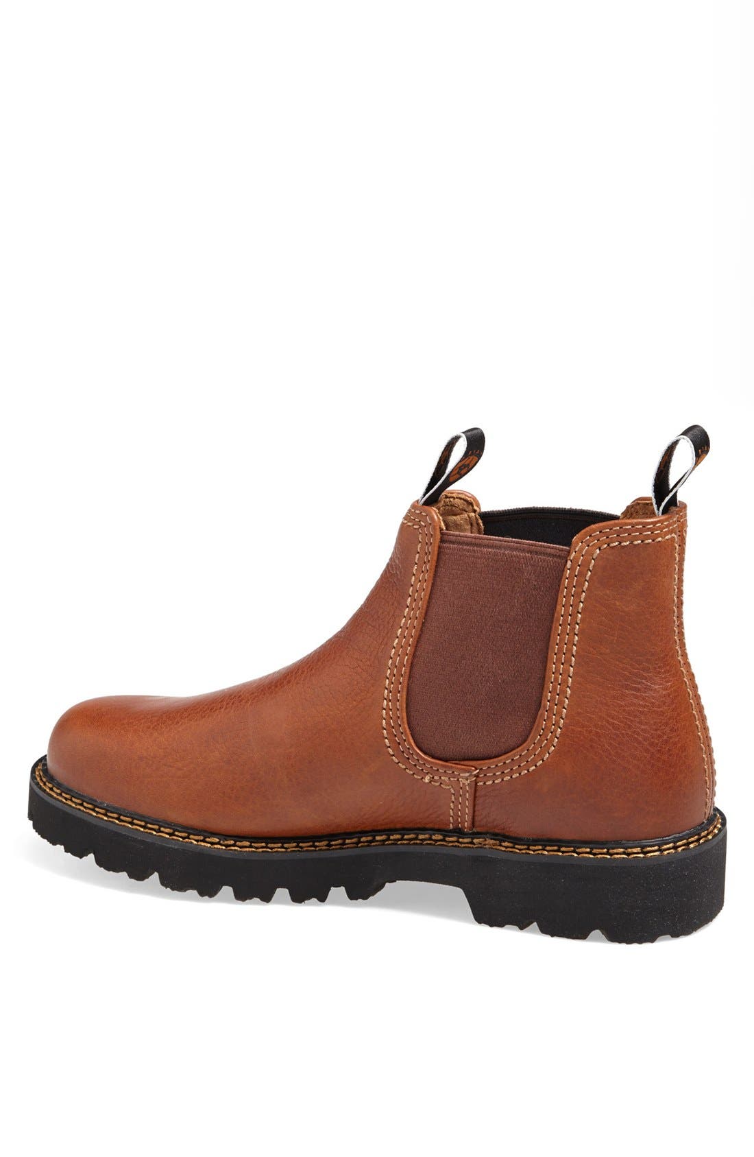 'Spot Hog' Chelsea Boot, Alternate, color, BROWN