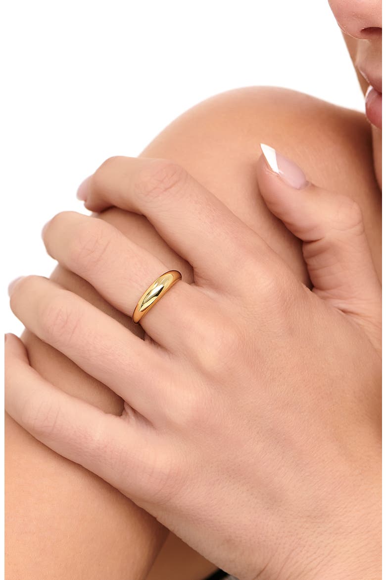 Dome Ring, Alternate, color, GOLD