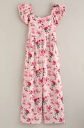 Nordstrom Kids' Flutter Sleeve Jumpsuit