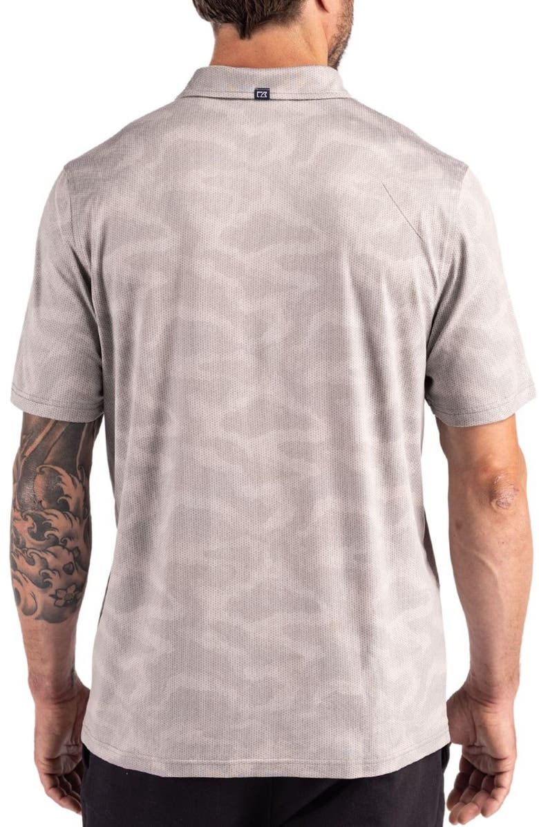 Cutter & Buck Epic Comfort Camo Regular Fit Polo, Alternate, color, Concrete