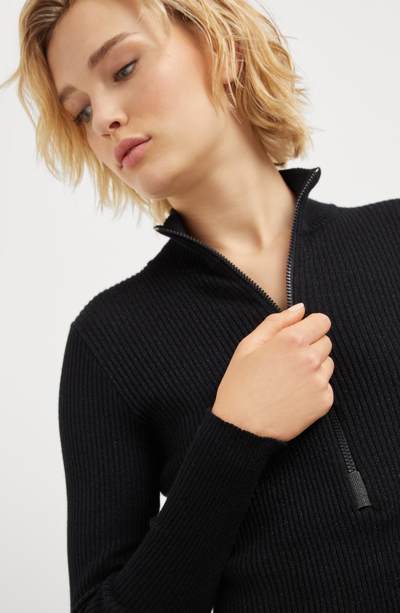 Brunello Cucinelli Sparkling jumpsuit with monili, Alternate, color, 