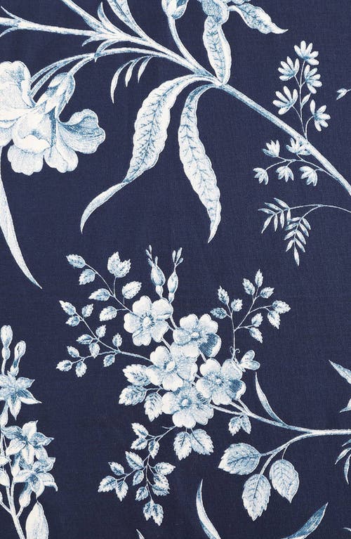 Laura Ashley Branch Toile & Sham Set In Porcelain Blue