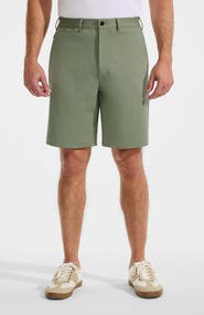 Lands' End Traditional Fit 9" Flex Performance Golf Shorts
