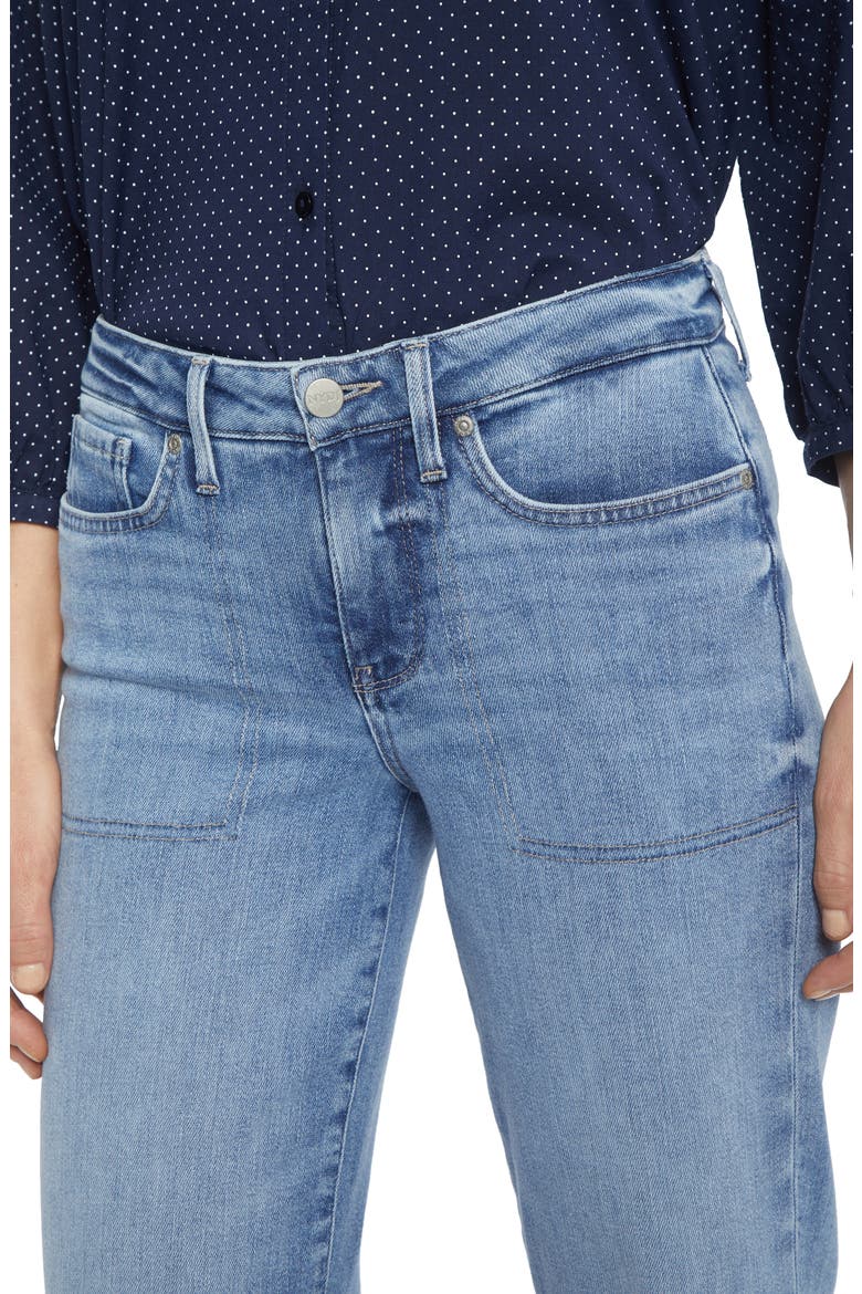 Piper Relaxed Ankle Straight Leg Jeans, Alternate, color, STONINGTON