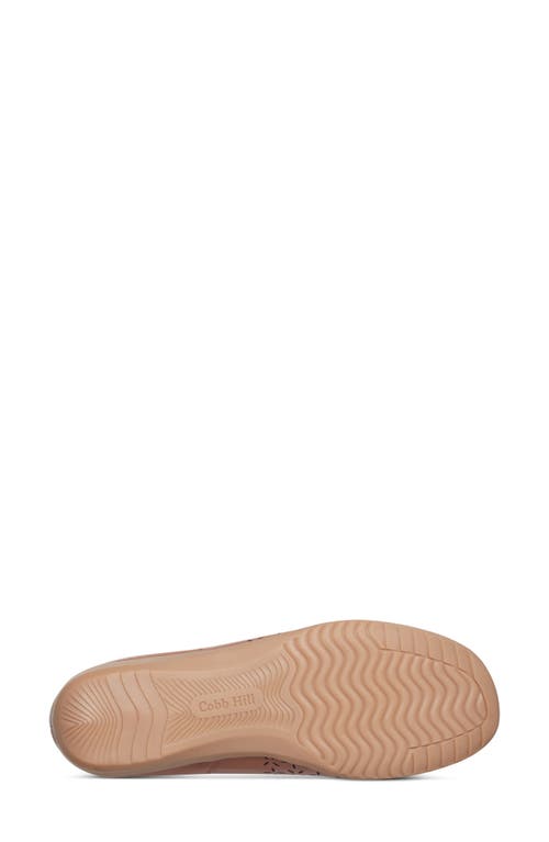 Rockport Cobb Hill Chrowen T-strap Wedge Pump In Brown