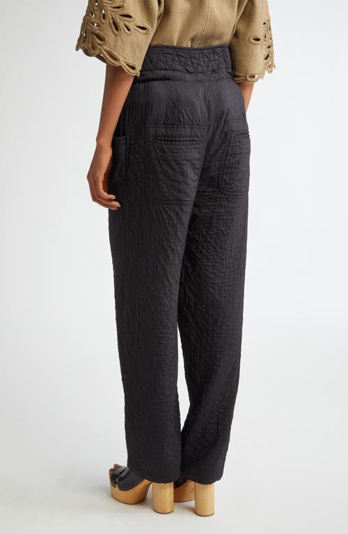 Isabel Marant Étoile Serida Drawstring Pants In Black