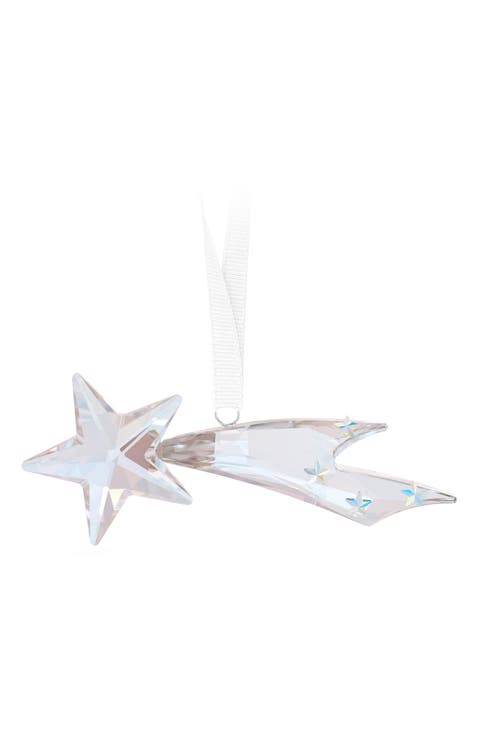 Holiday Magic Classics Shooting Star Crystal Ornament
