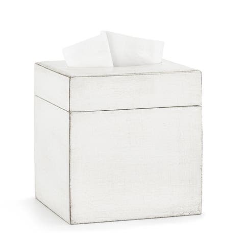 Riviera White Tissue Cover