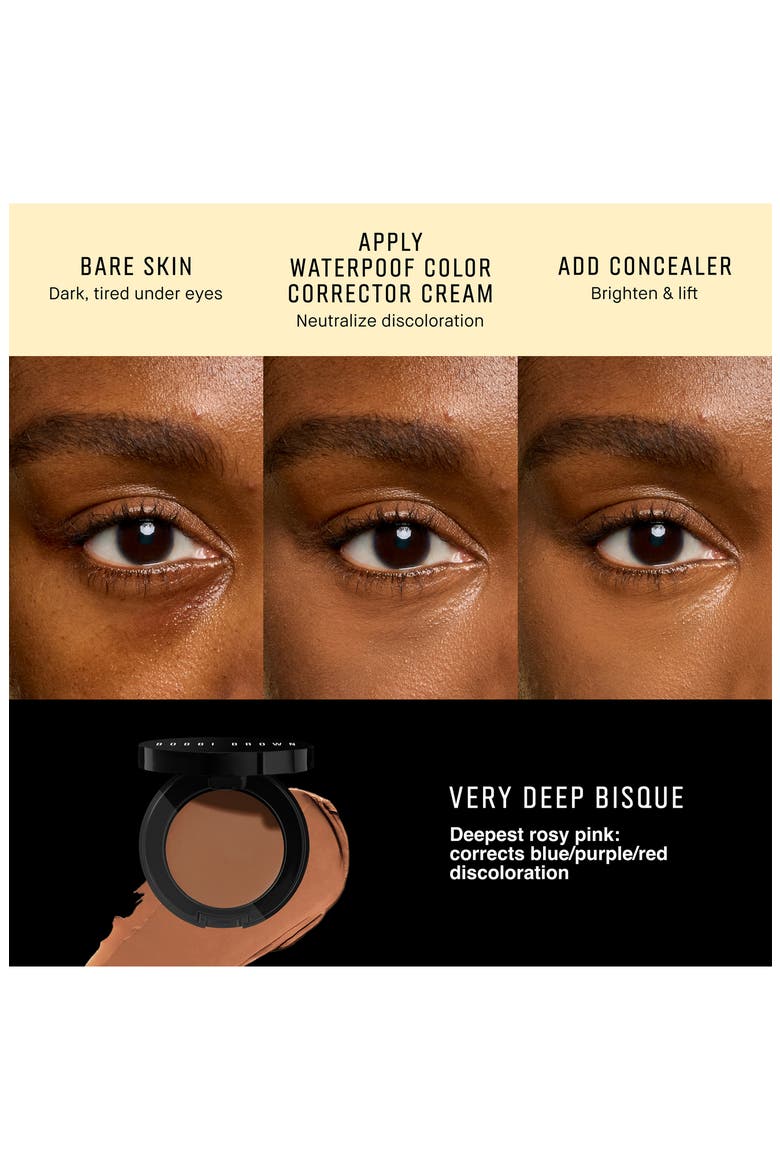 Waterproof Color Corrector Cream, Alternate, color, VERY DEEP BISQUE-P