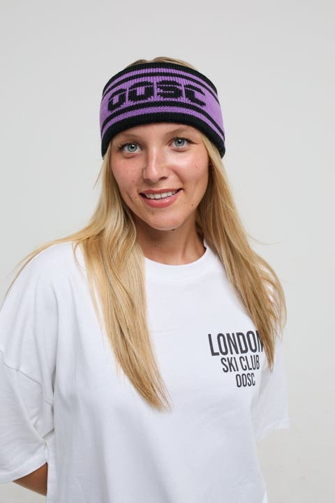 Après Headband - Black and Purple