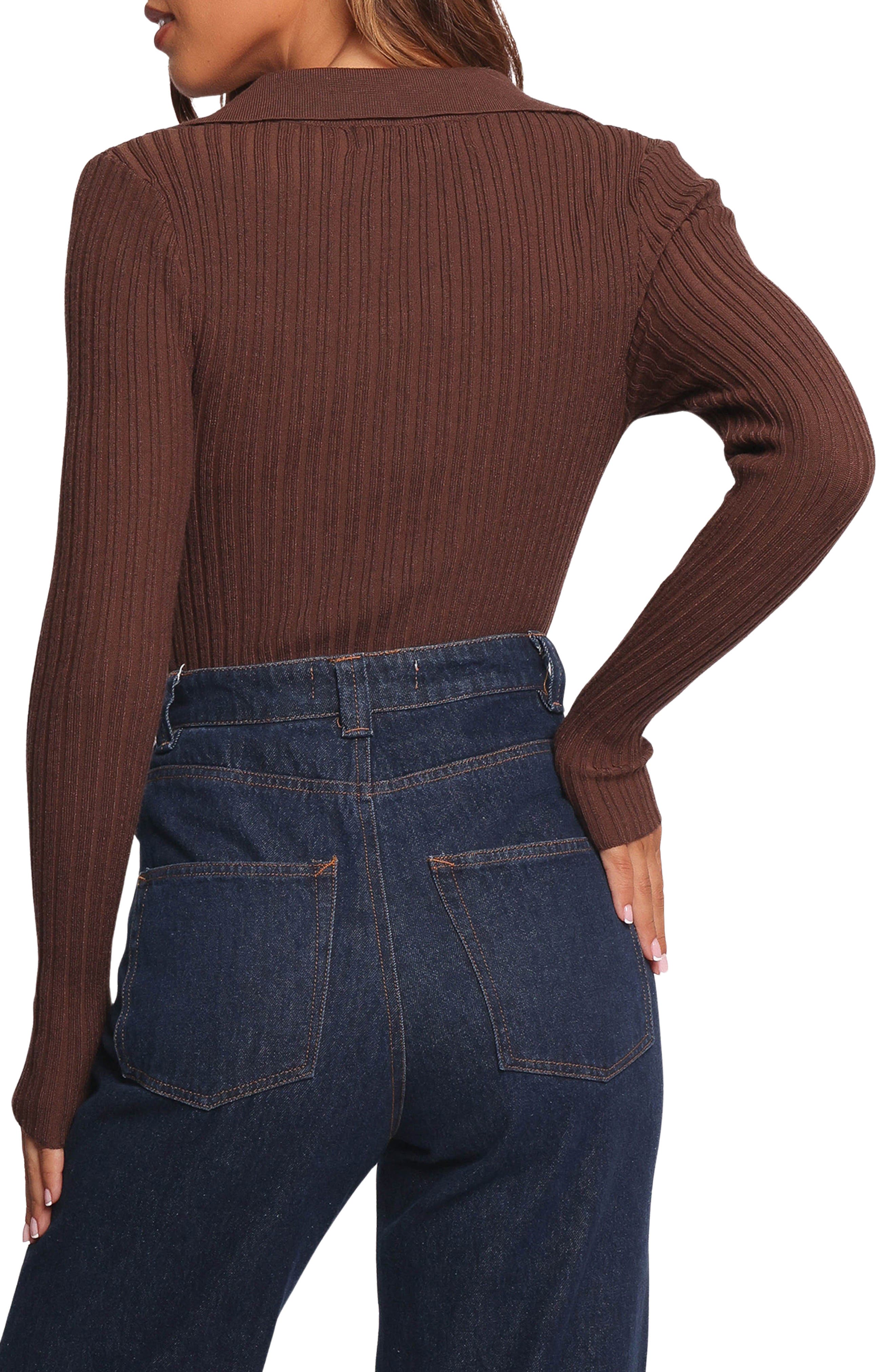 Emmerson Rib Collared Sweater - image 4