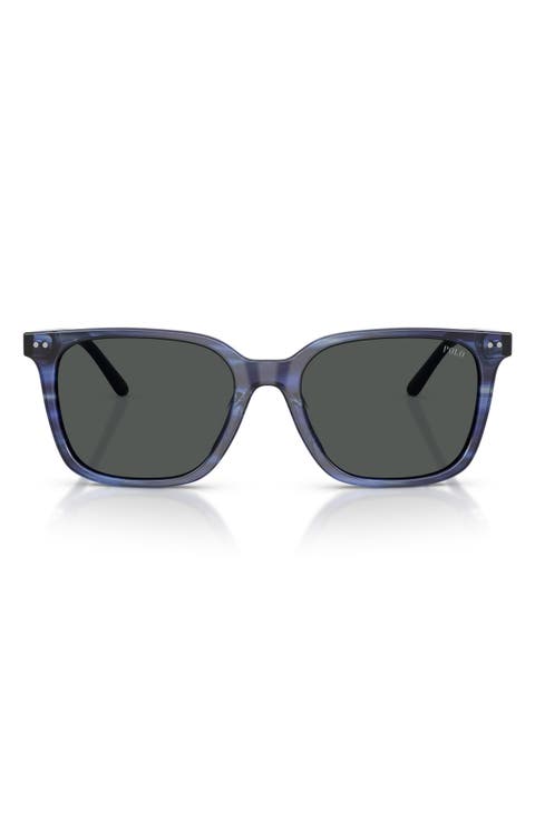 54mm Square Sunglasses