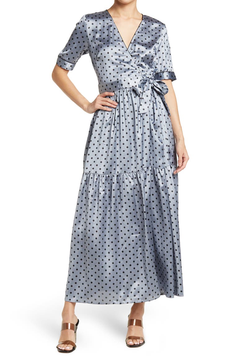 Andrette Maxi Dress, Main, color, BLUE-BLACK