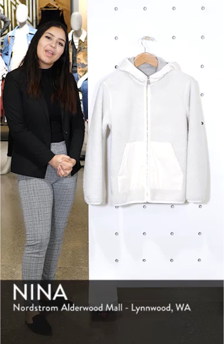 Polar Fleece Reversible Zip Hoodie, sales video thumbnail