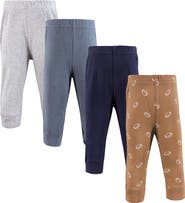Hudson Baby 4-Pack Pants Bottoms Set