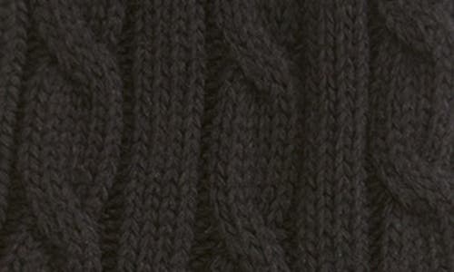 Polo Ralph Lauren Seasonless Cable Crew Socks In Black