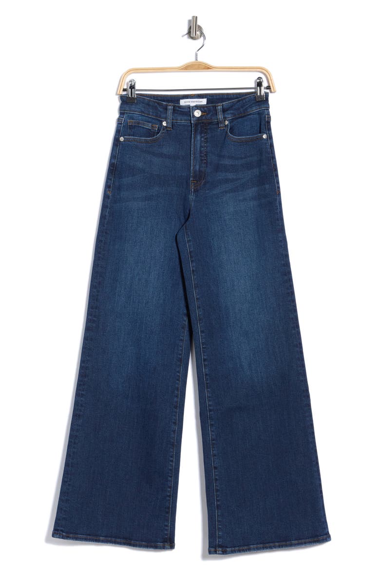 Good Waist High Waist Palazzo Wide Leg Jeans, Alternate, color, MALCOLM