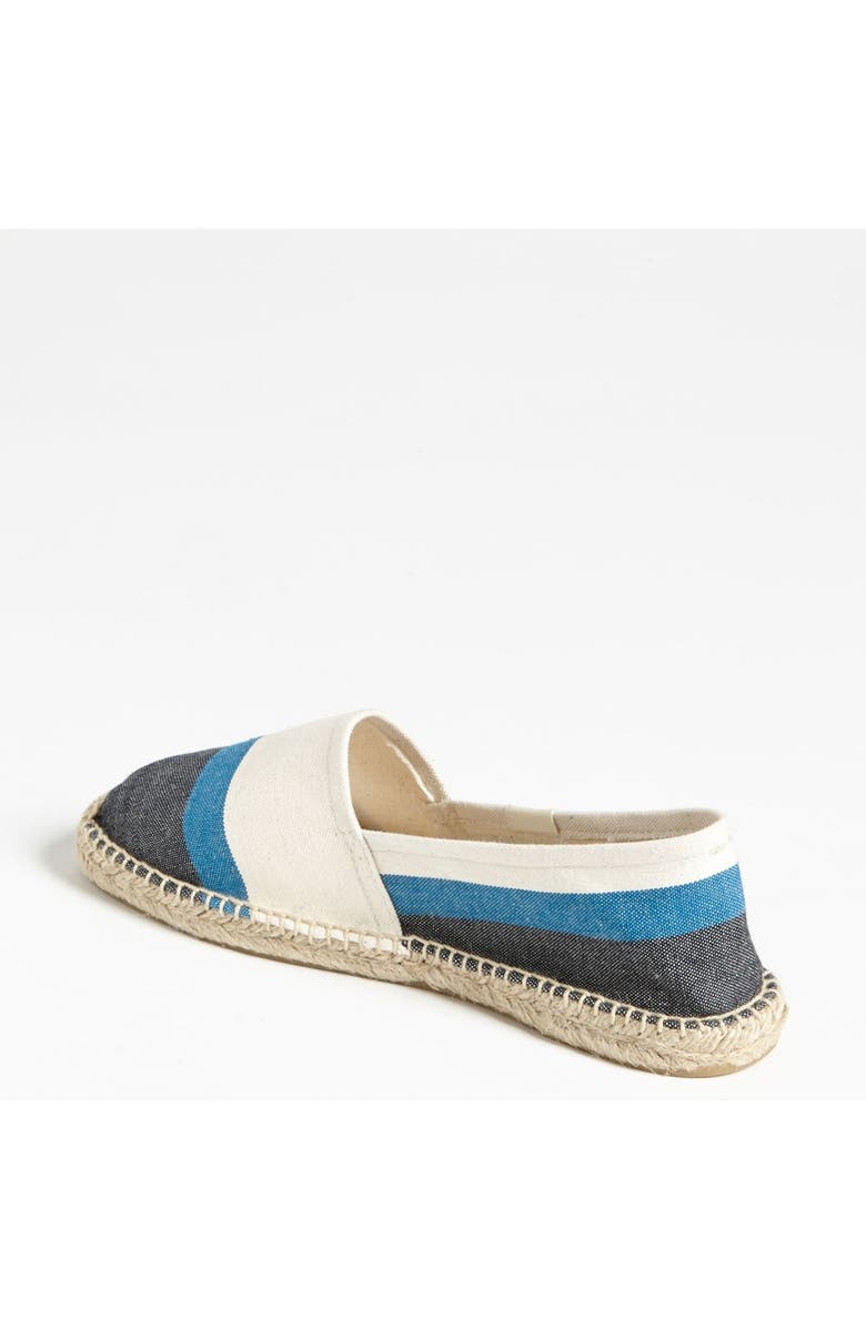 Soludos Colorblock Slip-On, Alternate, color, Grey Blue Natural