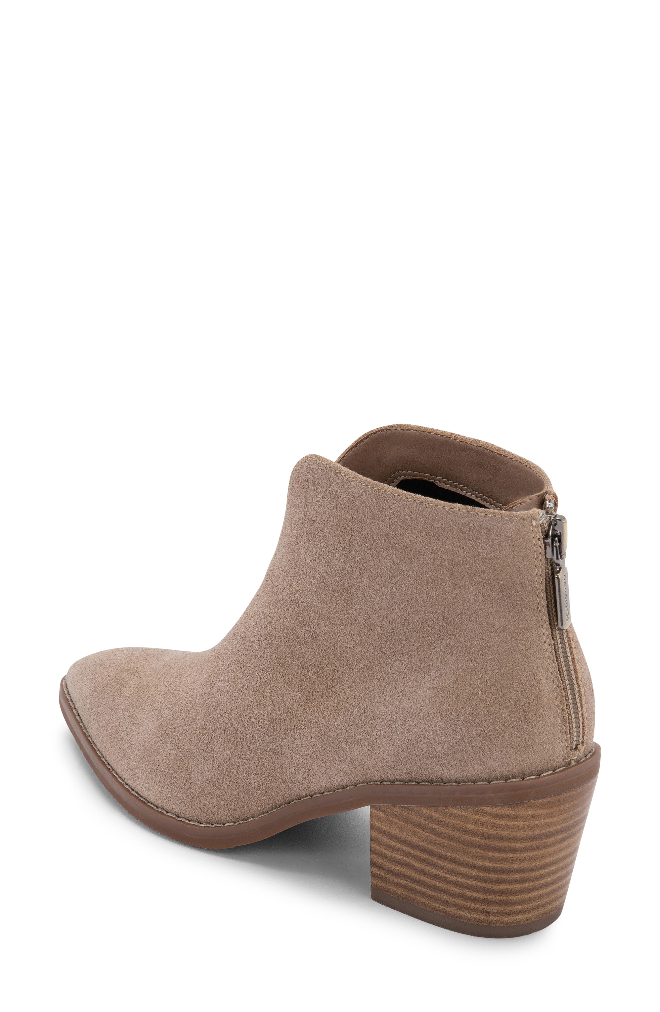 Quinn Waterproof Bootie, Alternate, color, SAND SUEDE