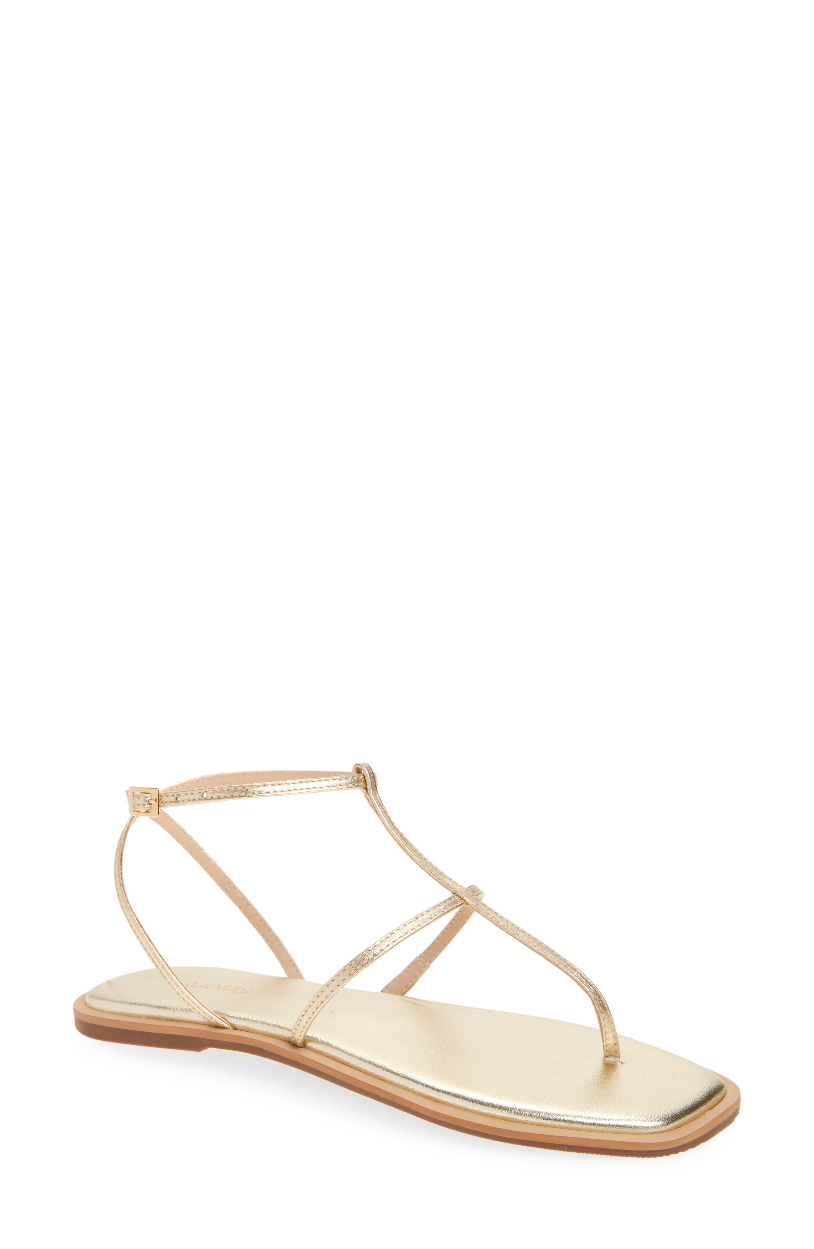 Kaanas Aisha Ankle Strap Sandal, Main, color, 